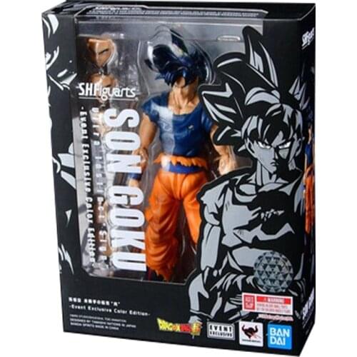 Original BANDAI S.H.Figuarts Dragon Ball Son Goku Migatte no Gokui Kizashi Action Collection Model Toy Anime Toys For Kids