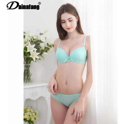 Luxury French Sexy Gold Lace Dress Set for Women Push up Lingerie