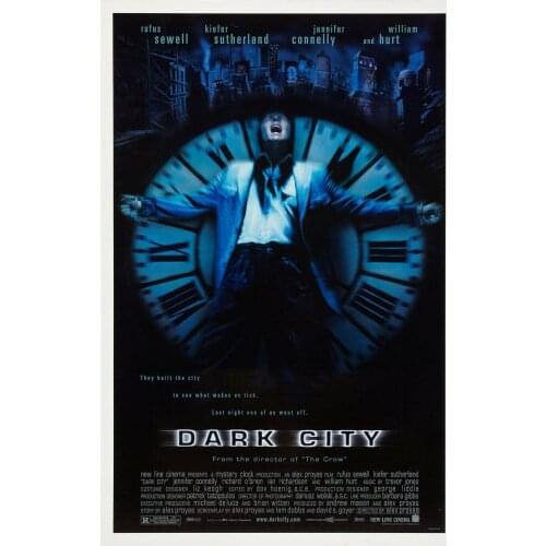 DARK CITY MOVIE Art Silk Poster Print 24x36inch