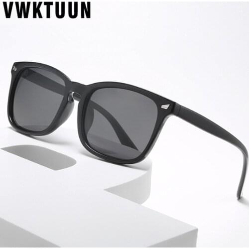 VWKTUUN Polarized Sunglasses Men Women Simple Design Mirror Sun glasses Square Shades Driving Outdoor Glasses Sport Eyewear