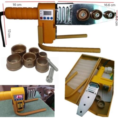 PPR/PB Pipe Welding Machine Pipe Heat Container Hydroelectric Engineering Household Welding Machine Tube Welder Hot Melt Tools