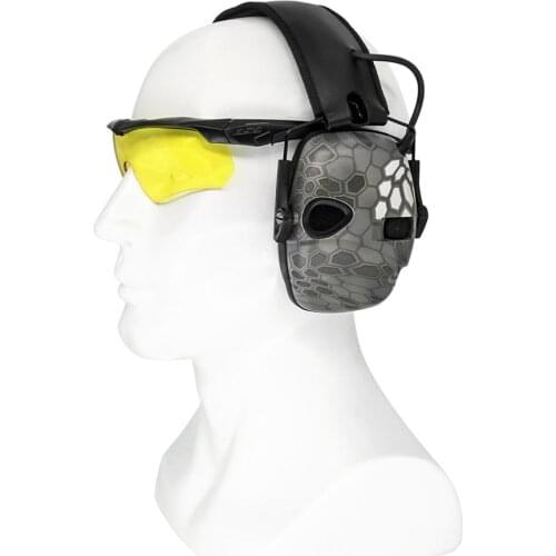 Tactical headphones electronic shooting protective earmuffs noise reduction headphone outdoor sports hearing protection foldable