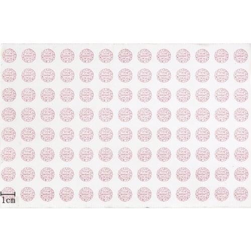 Pack guaranteed Void Tab Sticker Notepad Stationery writable Label Sticker Seal