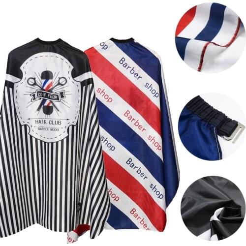 Hairdressing Coth Pattern Cutting Hair Waterproof Cloth Salon Barber Cape Professional Hair Stylist Retro Hairdressing Cloth
