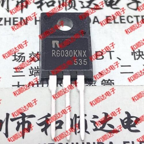 10pcs/lot R6030KNX New Spot TO-220F 600V 30A