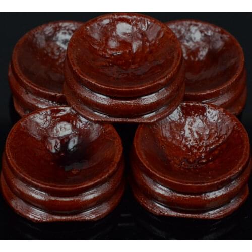 10Pcs Brand New Hard Wood Crafted Stand For Cluster Globe Sphere Ball & Egg Specimen