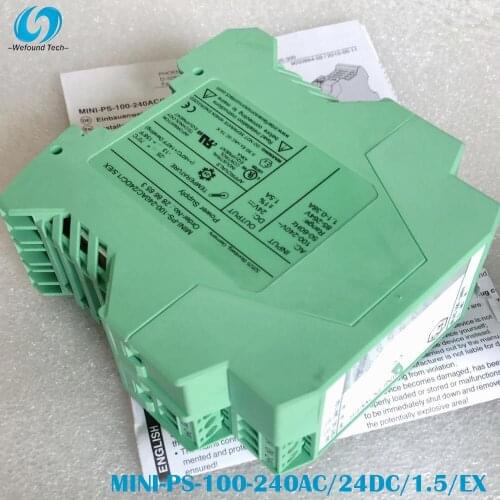 100% test for power supply for MINI-PS-100-240AC/24DC/1.5/EX 2866653 Work Good