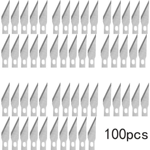 11# Blades For X-acto Exacto Tool SK5 Graver Hobby Style Multi Tool Craft Cutting Tools Rubber Seal For Mobile Phone Film