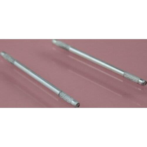 2 * 40 double straight rolling flower axle iron axle galvanized DIY model toy axle technology building block parts