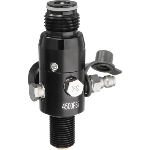 5/8 Inch 18UNF Thread Paintball Valve Regulator 4500psi HPA Air Tank Output 1800psi MC889