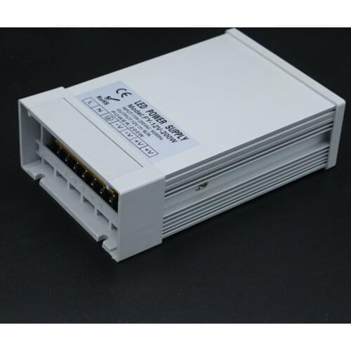 Ac 220V to DC 200W 12V 16.7A Rainproof Voltage Converter Power Supply