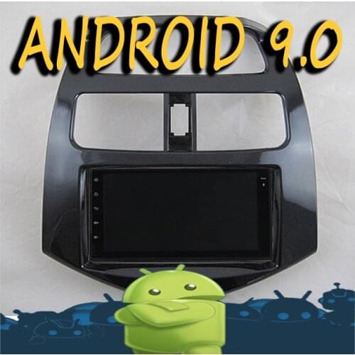 Android 10 radio tape recorder 8-core car multimedia GPS Navigation for Chevrolet Spark Beat 14 full touch video player + frame