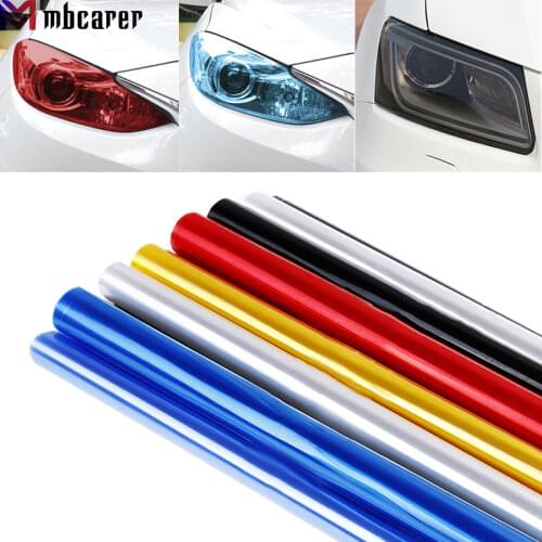 Car Sticker Tint Headlight Taillight Fog Light Vinyl Smoke Film Sheet Sticker Cover Automobiles Decal Styling Car accessories