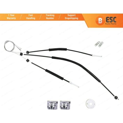 ESC Auto Parts EWR301 Electrical Power Window Regulator Repair Kit Front Left or Right Door for VW Touran MK1 2003-2009