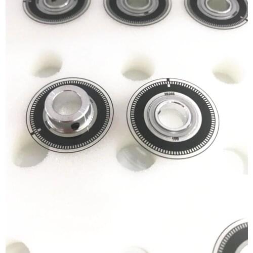 Encoder disc SENSOR for HEDS-9140#G00 360CPR ABI/ABZ 3CHANNEL Grating counting disc outside diameter25.4mm