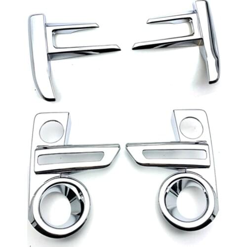 For Toyota Raize A200A 210A 2019 2020 ABS Front Rear Fog Lights Lamp Strip Decoration Cover Trim Car Exterior Accessories