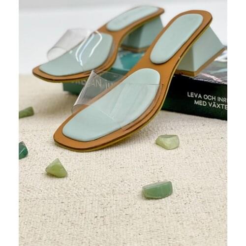 Elexus Women Slippers Sandals Summer 2021 Transparent Female Shoes Heels Designer High Quality Luxury Brand Bella 2113 English