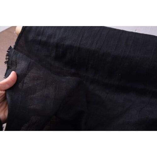 Huhubudian soft Jacquard flash silk cotton crease style 1.3 meters wide 29 meters one meter