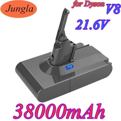 New 38000mAh 21.6V Battery For Dyson V8 Battery for Dyson V8 Absolute Fluffy/Animal Li-ion Vacuum Cleaner rechargeable Battery