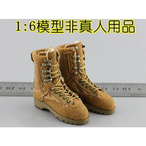 SS 055 1/6 Scale U.S. Navy Boots Model for 12" Action Figure