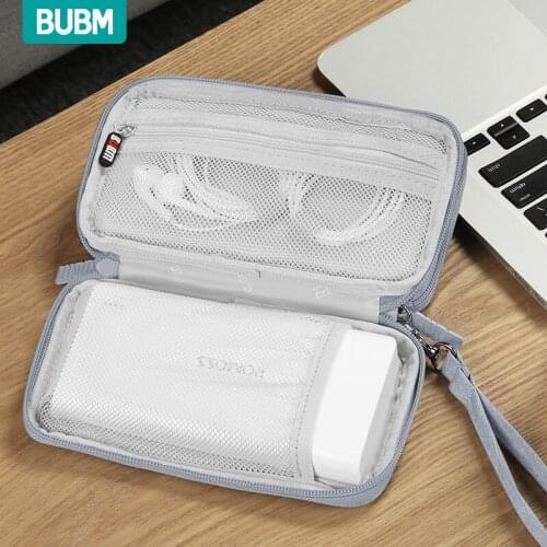 Multi-function Travel Digital Storage Bag Mobile Power Headset U Disk Data Cable Storage Bag Cable Bag USB Gadget Organizer