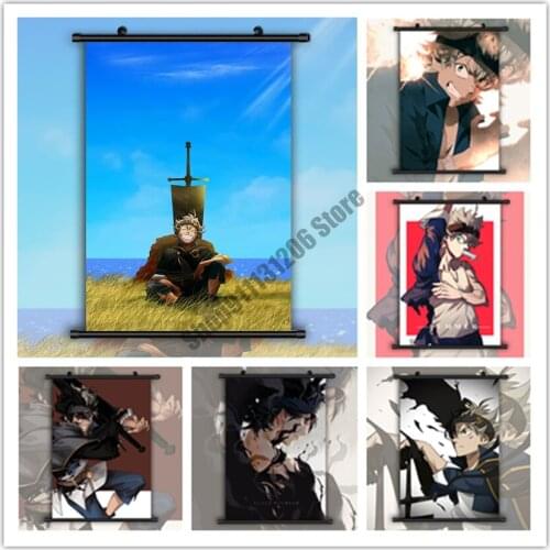 Black Clover Anime Diamond Painting Mosaic Cross Stitch Kits Diamond Embroidery Full Round Christmas Kids Room Decoration