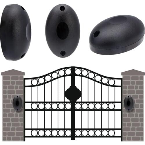 New 74*48*30mm Single Beam Infrared Radiation Sensor Plastic External Positioning Alarm Hacking System for Gates Doors
