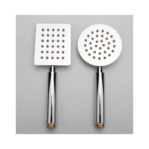 New stainless steel high pressure shower head square or round shower head shower head of Hand shower faucet