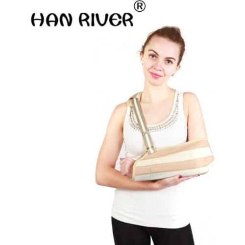 HANRIVER 2018 Forearm straps broken arm shoulder arm wrist medical adult upper limbs fixed with breathable and comfortable