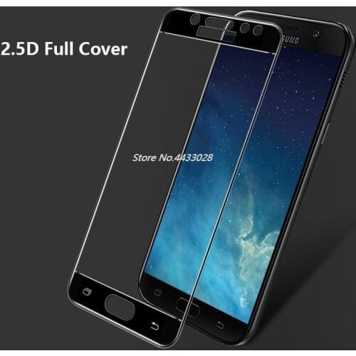 Full Cover Glass For SAMSUNG Galaxy C5 C7 C9 Pro Tempered Glass Screen Protector For Samsung C5pro C7pro C9pro Front Film Glass