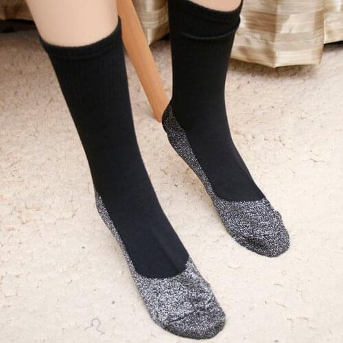 Women Men Warm stockings Outdoor Sports Cycling Socks Winter Warm Socks Aluminised Fibers Thermal Long Socks