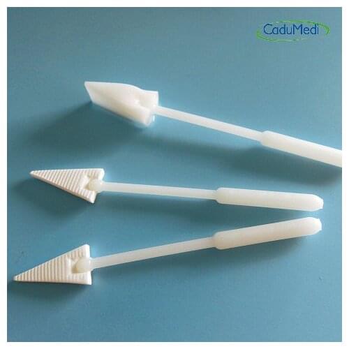 1bag 5pcs surgical super clean eye spears Medical triangle eye expansion hemostatic sponge suction eye cotton strip swab