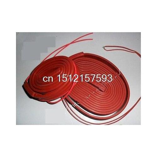1PCS 220VAC 240W 15mm Width 3000mm Length Silicon Band Heater Strip waterproof