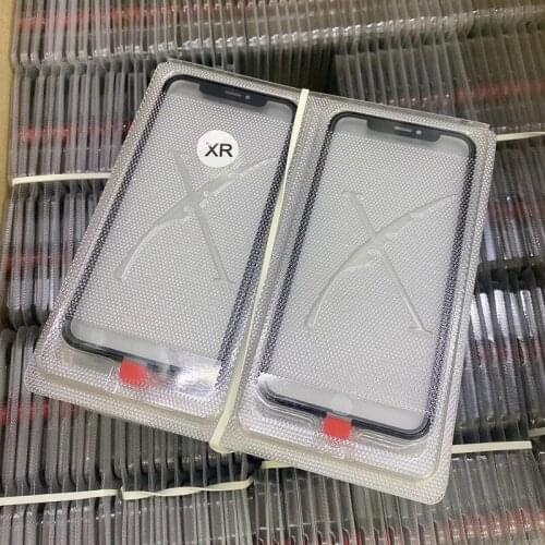 10PCS For Xiaomi Redmi Note 9S Repair Replace Part Outer Screen Front Touch Panel LCD Display Screen Out Glass Cover Lens