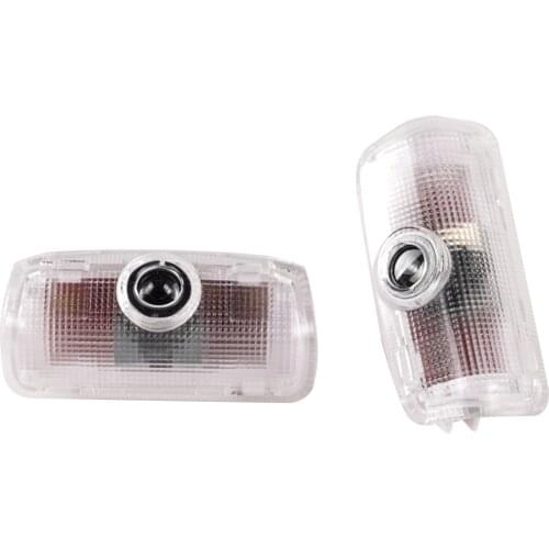 2Pcs For Nissan Patrol Y62 Teana J32 Skyline V36 2Pcs Led Car Door Welcome Light Projector Courtesy Lamp Car Emblems Accessories
