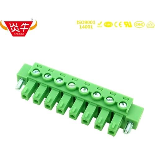 5.08mm plug-in PCB terminal blocks 15EDGKM KF2EDG15KM EC508VM DEGSON DINKLE Phoenix connector MC 1,5/ 2-STF-5,08 - 1847356