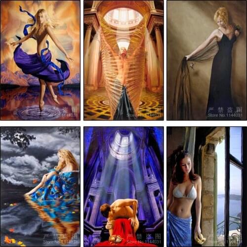 5d Diy Diamond Painting Sexy Girl Needlework Embroidery Sexy Dancer Diamond Mosaic Cross Stitch Home Decor Craft