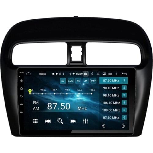 CarPlay DSP PX6 Android 10 Car Radio DVD GPS Bluetooth 5.0 WIFI for Mitsubishi Attrage Merage 2012 2013 2014 2015 2016