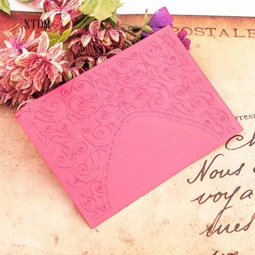 Easter plastic vine template craft card making paper card album wedding decoration Embossing folders