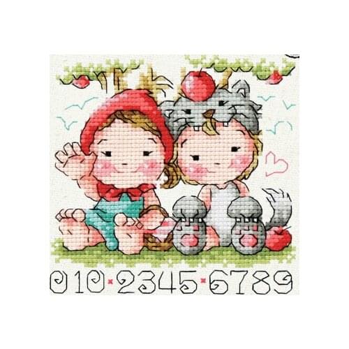 Gold Collection Counted Cross Stitch Kit A Date with a Wolf SO