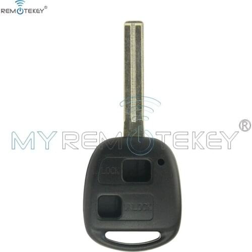 Remtekey Remote key shell 2 button for Lexus IS GS LS RX series TOY48