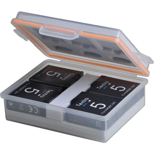 Tectra AHDBT 601 2pcs battery for Gopro Hero 7 Black Hero 6 Hero 5 battery for AHDBT 501 Camera+Storage Box