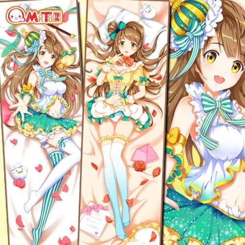 Love Live MINAMI KOTOR Pillowcase Hugging Body Pillow Sexy Anime Long Dakimakura Otaku Girlfriend pillow waifu