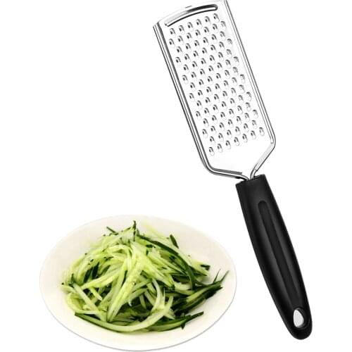 Stainless Steel Butter Grinder Cheese Grater Long Handle Potato Vegetable Slicer Fruits Shredder Cooking Tools