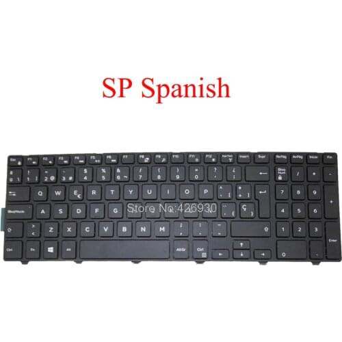 SP Keyboard For DELL For Inspiron 15 3541 3542 3543 5542 5545 5547 5551 5552 5555 5557 5558 5559 5759 7557 051CHY 51CHY Spanish