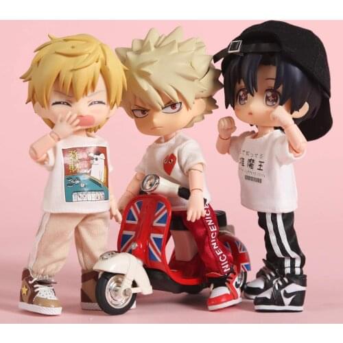 New OB11 Bjd Doll Clothes Colorful Sport Pant for ob11,obitsu11,Molly, 1/12bjd doll accessories Clothing