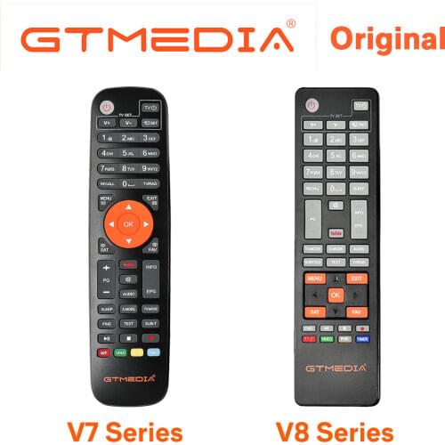 High quality Remote Control for gtmedia v7s hd v8x v8 nova Satellite tv receiver support cline Receptor freesat v7 max