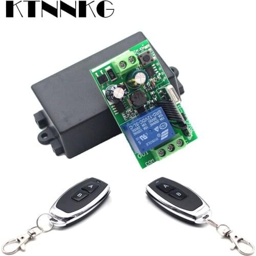 AC 220V 1CH smart home wireless remote control switch LED light motor, door, garden door, electric door, home small table lamp