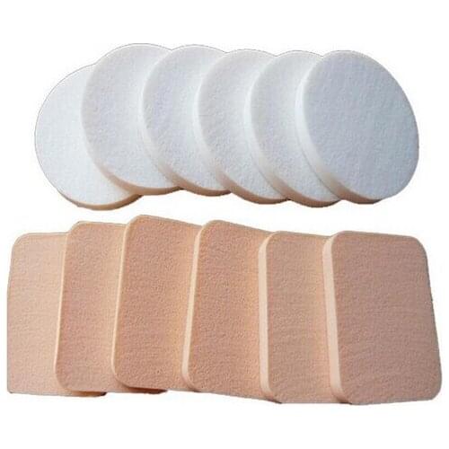 10 PCS Sponge Cosmetic Puff Make Up Sponge Face Soft Women Lady Beauty Makeup Foundation Contour Facial Sponges Powder Puff