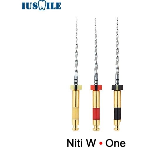 Dental Niti W One Endo Rotary Files For Root Canal Treatment Endodontics Files Used In Reciprocating Motion Dentist Tool